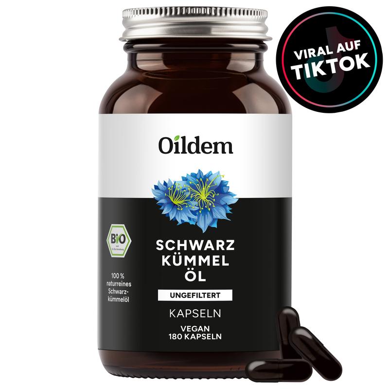 Oildem Bio Schwarzkümmelöl Kapseln